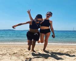 She won the 6th series of Celebrity Coach Trip along with her girlfriend in 2020.